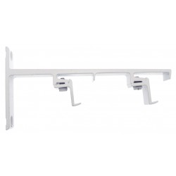 Support Tringle Double Face 24x16 Blanc