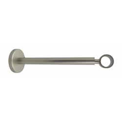 Support Tringle Classique D20 Saillie 190-300mm Nickel Givre